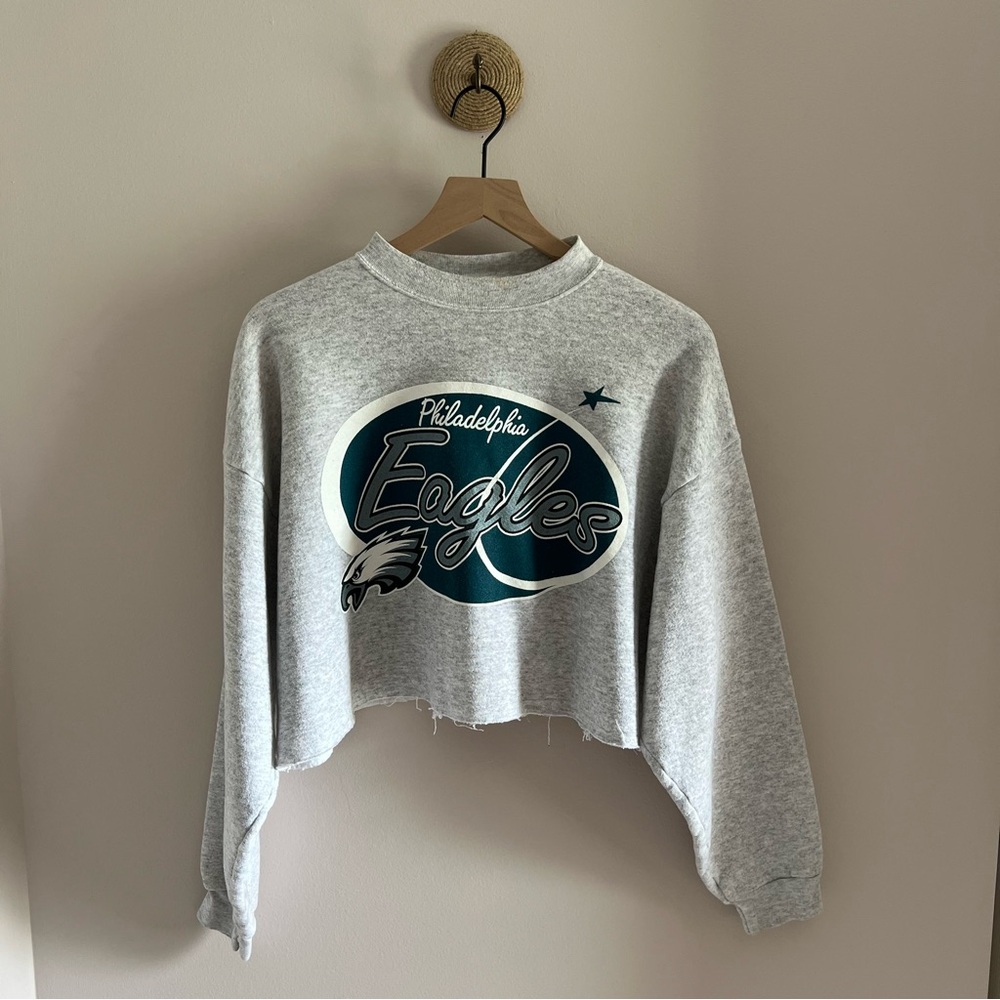NFL Eagles Women's Crew Neck Sweatshirt